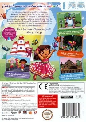 Dora Saves the Crystal Kingdom box cover back